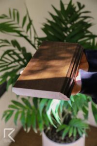 قرنیز ام دی اف روکش چوب راش