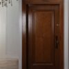 درب ضد سرقت تورین، درب قهوه‌ای تک قاب زیر لوستر