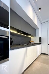 کابینت دو رنگ مدرن لوکس