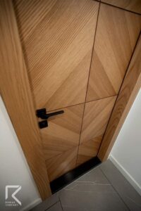 مدل درب مدرن روکش جناقی