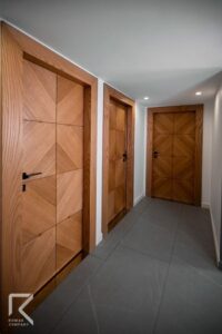 درب اتاقی روکش جناقی مدرن