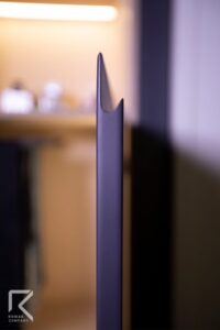 بازشوی کمد دیواری بدون دستگیره مدرن