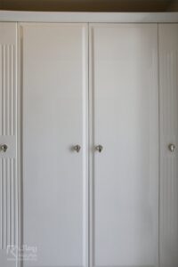 درب کابینت انزو با رنگ پولیش