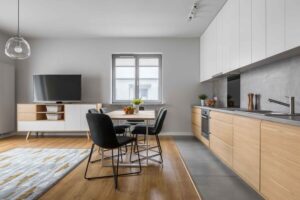 کابینت دو رنگ هوم لند