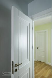 درب سفید پوششی داخلی