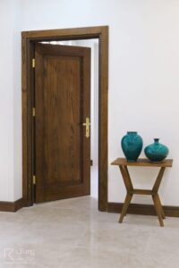 درب داخلی قابدارروکش بلوط