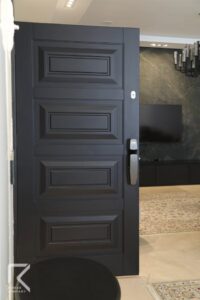 درب ورودی طوسی قاب برجسته