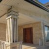 درب لابی اینکا، درب ورودی ویلا زیر سایبان ستون‌دار