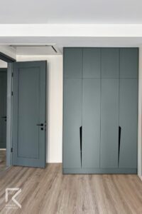 قیمت کمد دیواری ام دی اف با رنگ طوسی