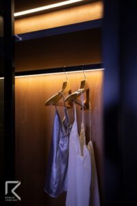 نورپردازی کمد شیشه ای مدرن ژرمن فانتونی