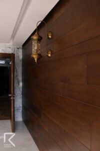 دیوارپوش مدرن چوبی