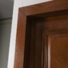 درب ضد سرقت تورین، نمای مورب چهارچوب قهوه‌ای