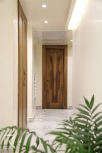 درب روکش گردو ابلق ضد آب