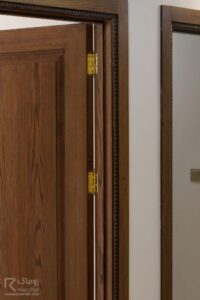 لولا درب چوبی داخلی قابدار