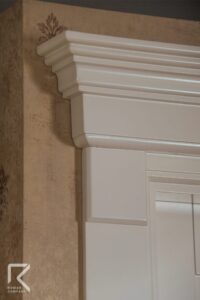 روکوب در سفید اتاق خواب