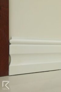 قرنیز mdf سفید