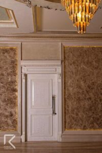 درب ضد سرقت روکش بلوط لوکس