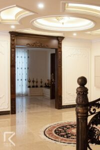 درگاهی چوبی کلاسیک