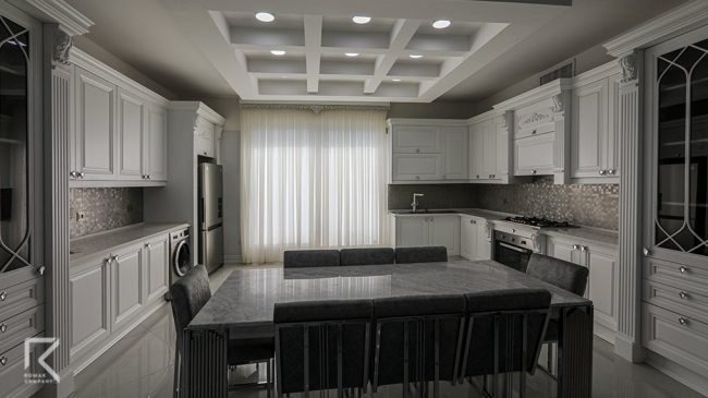 کابینت کلاسیک ساده