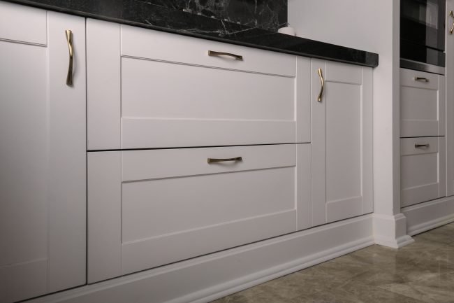 افزایش عمق کابینت زمینی