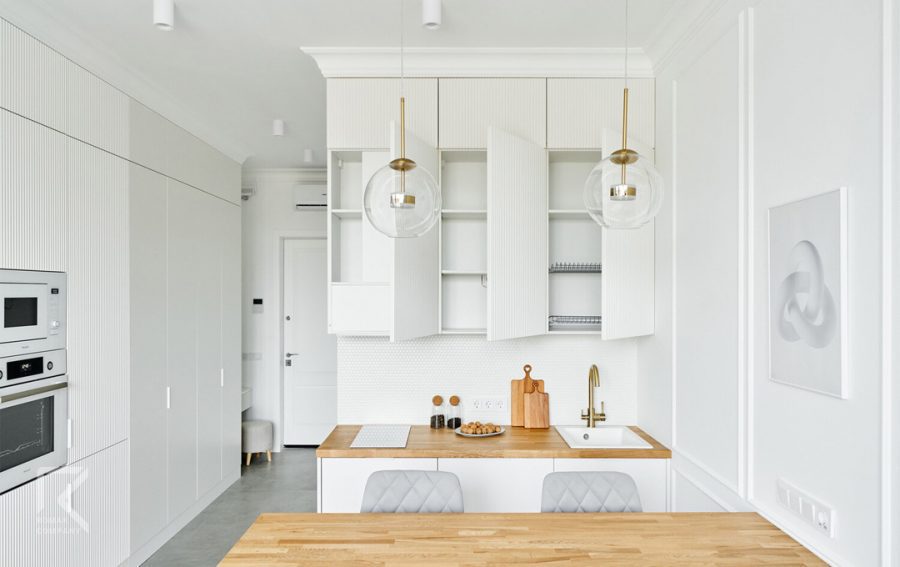 کابینت آشپزخانه بدون درب