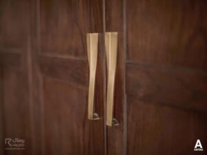 دستگیره کمد دیواری دو قاب کلاسیک