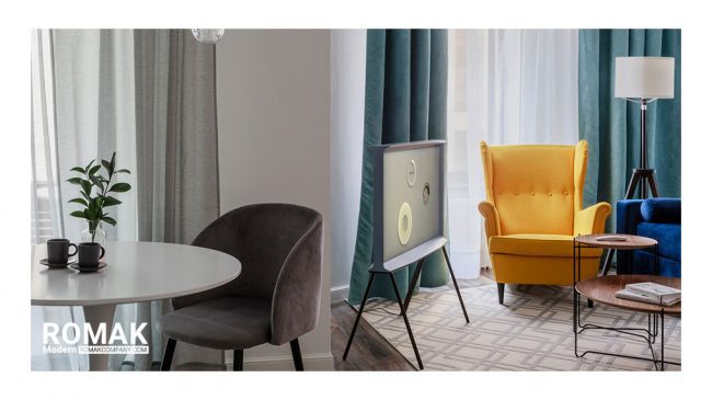 رنگ ها در سبک طراحی مدرن