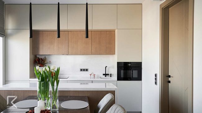 کابینت رنگ روشن
