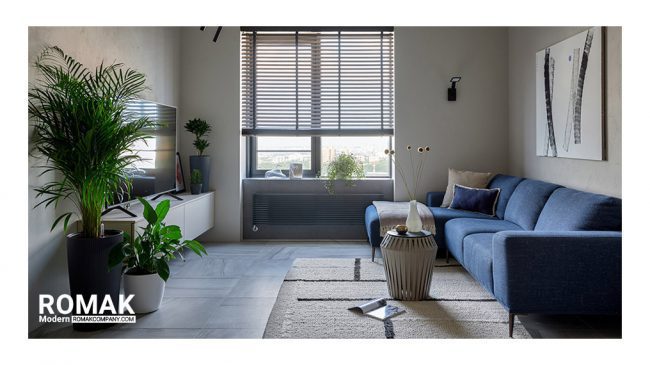 رنگ دیوار ها در طراحی داخلی به سبک مدرن