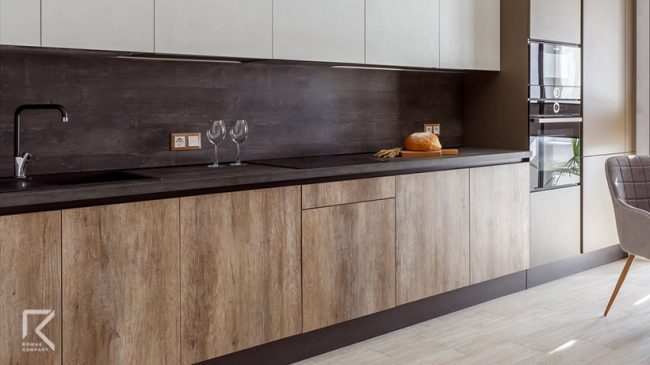 رنگ کابینت چوبی جدید