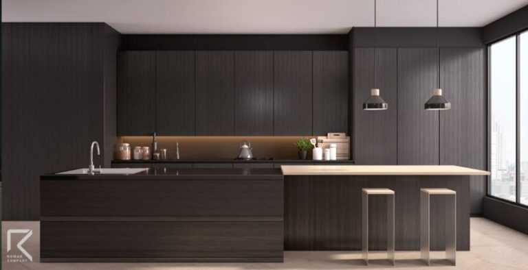 کابینت مشکی؛ انتخابی جسورانه و خاص برای دکوراسیون آشپزخانه