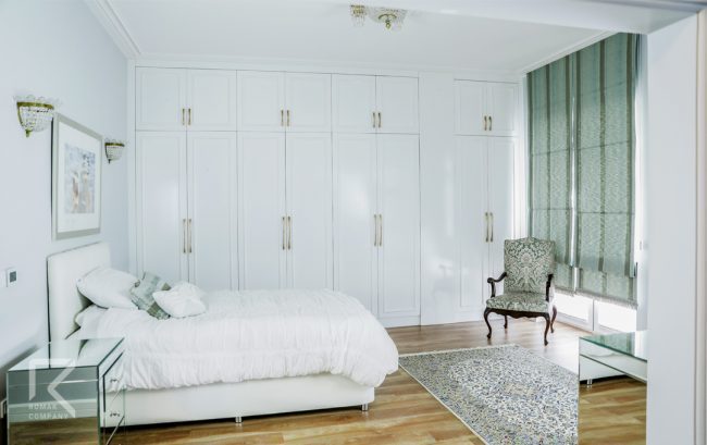 کمد دیواری سفارشی برای اتاق خواب