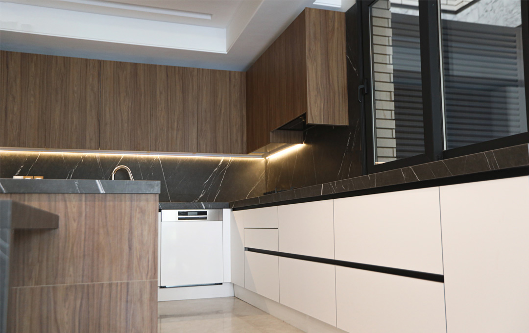 کابینت بدون دستگیره