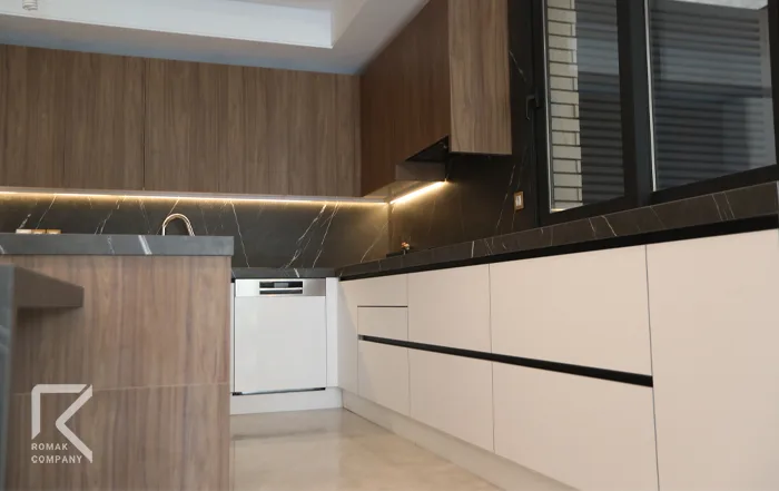 کابینت های گلاس سفارشی سازی شده