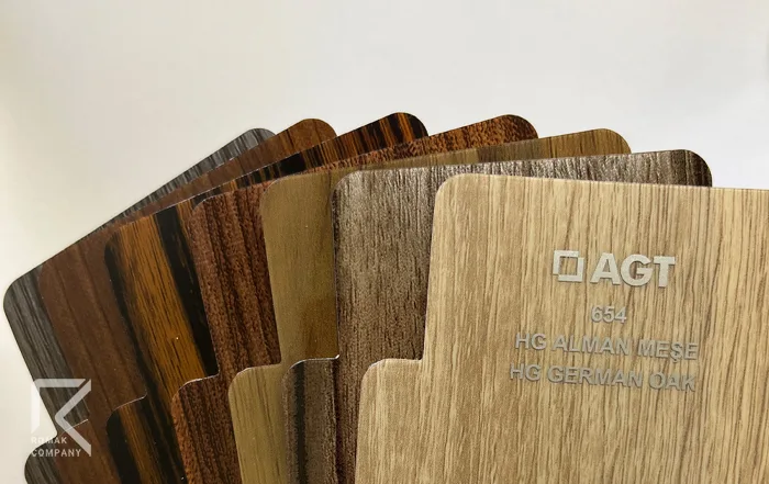 کالیته رنگ روکش های گلاس فرامید