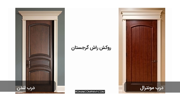 روکش درب چوبی