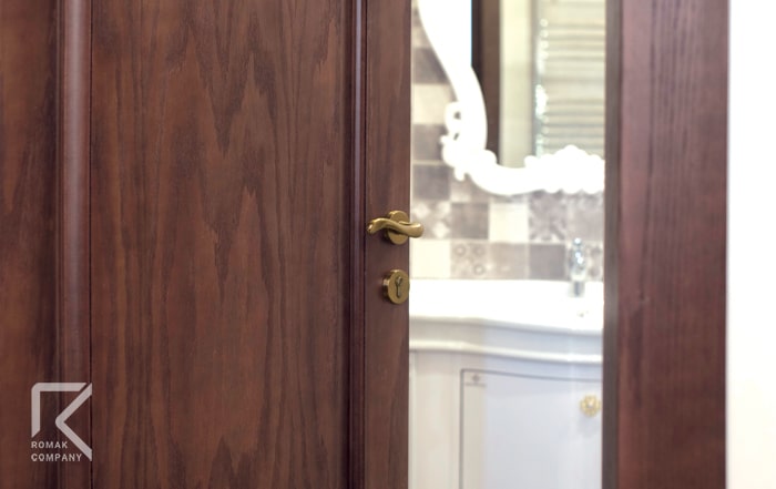 درب حمام و دسشویی چوبی ضد آب