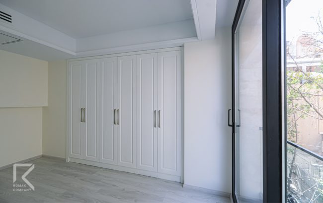 کمد دیواری نئوکلاسیک اتاق خواب