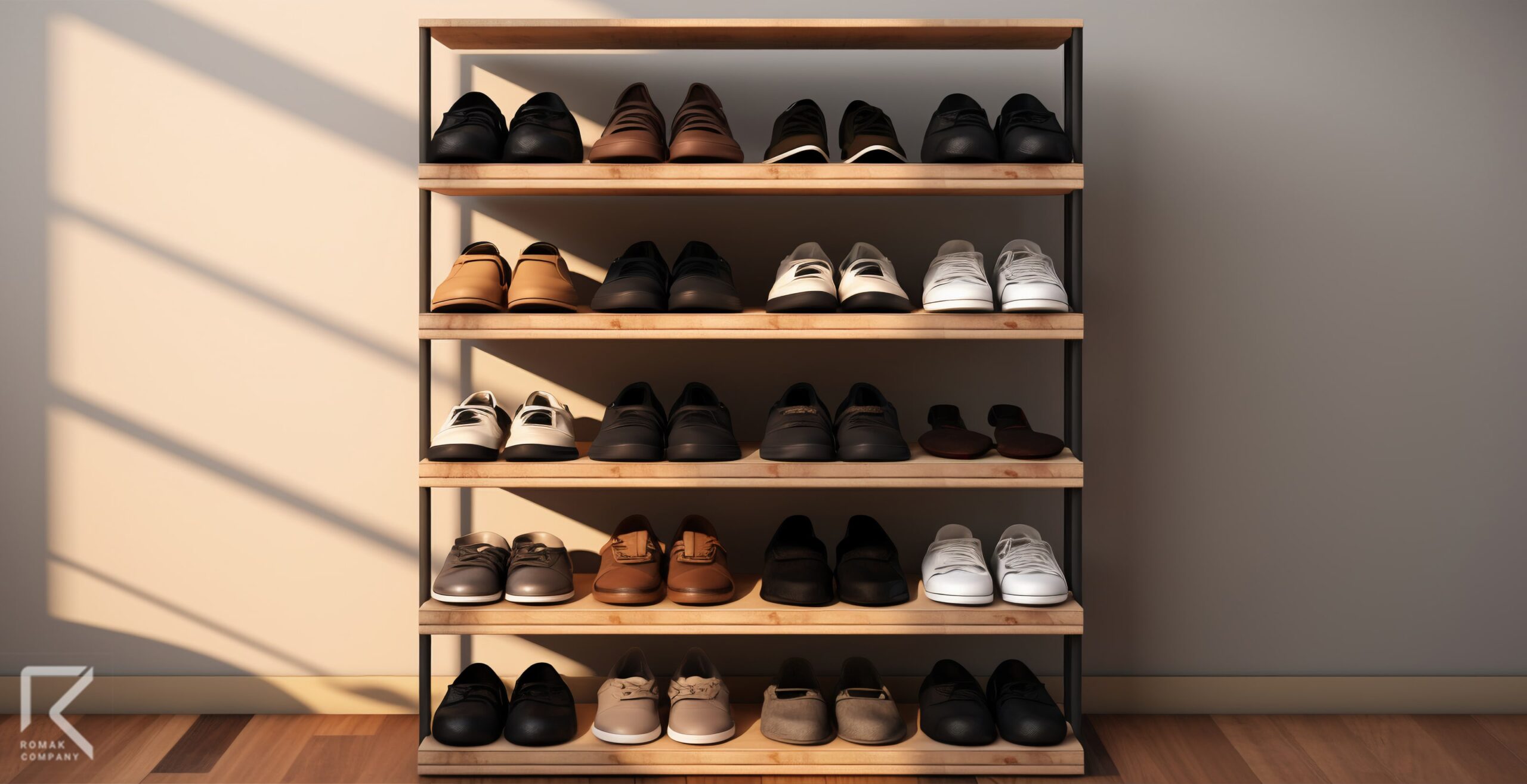 طراحی کاربردی نظم دهنده کفش