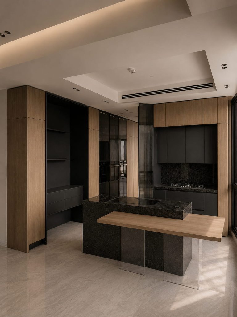 کابینت آشپزخانه اوک لند