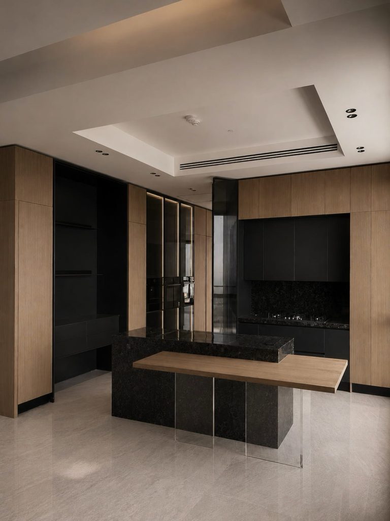 کابینت آشپزخانه اوک لند
